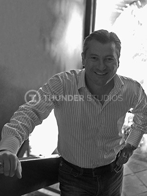 Rodric David is the Chairman and CEO of Thunder Studios.