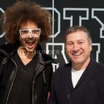 Redfoo stands with Rodric David